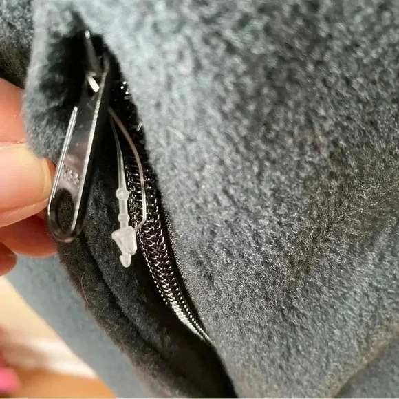 Columbia black fleece zip up coat jacket size medium gorpcore - Picture 5 of 5